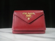 【老時光 OLD-TIME】早期二手PRADA短皮夾