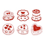 Die Cut Stickers - Coquette Cakes