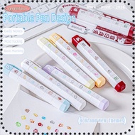 LIKE Arrival Cute To Do List Journal Stamp, Multi-Head Portable Seal Pen,  Detachable Stamp Mark Sch
