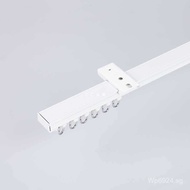 Aluminum Alloy Single Track Track Simple Track Curved Track White Double Track Wholesale Inward Open