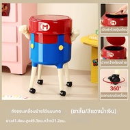 BSD|ถังขยะสูง ความจุมาก มีฝาเลื่อน