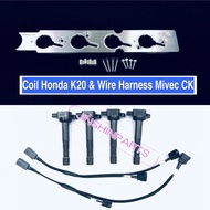 MIvec CK Plug Cover VR Cop Plate Mivec CK swap  Honda K20 Ignition Coil