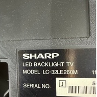 sharp lc32le260m 32le260m 32le260
