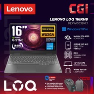 Lenovo 16" LOQ 16IRH8 i5-13420H RTX4050 6GB GDDR6 8GB 512GB 16" WUXGA IPS 144Hz GSync W11H 3Y Premiu