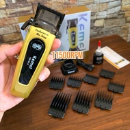 Kemei รุ่น km90-4 ปัตตาเลี่ยนตัดผม ไร้สาย แถมฐานวางชาร์จ แรง 11500RPM