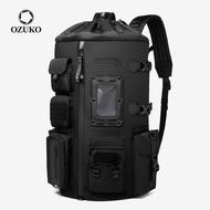 OZUKO Large Capacity Waterproof Outdoor Sports Travel Men 17inch Laptop Backpack