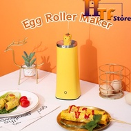 Auto Rinse Up Egg Roller Maker DIY Automatic Electric Egg Cooker Breakfast Machine Egg Sausage Roll 