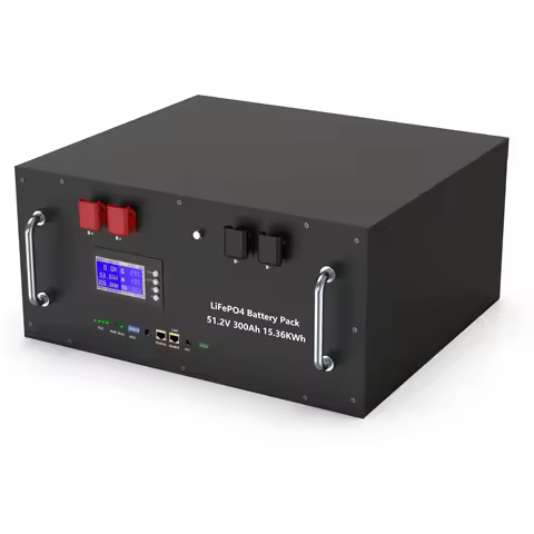 LiFePO4 48V 300AH 15KWH Battery 51.2V 100AH 200AH Lithium Solar Battery 6000+ Cycles With 16S 200A B