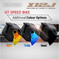 VISOR FOR HELMET GRAYFOSH X12J/ TSR AERO FORCE/ AF-EVO