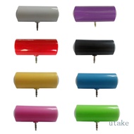 UTAKEE Portable Speaker Mini USB Speaker with 3 5mm Jack Square Speaker Lightweight used for Mobilep