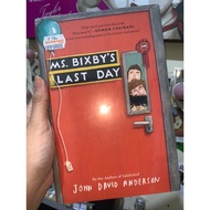New Import Novel "Ms. Bixby's Last Day" by John D. Anderson