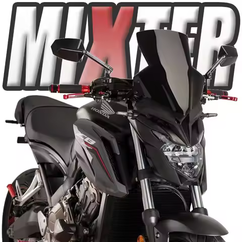 Motorcycle Touring Sports Viser Visor WindScreen Windshield Deflector For HONDA CB650F 2014-2020 CB6