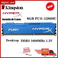 Kingston HyperX FURY 4GB 8GB DDR3 1333Mhz 1600MHz 1866MHZ DIMM Desktop fpr Memory RAM 1.5V