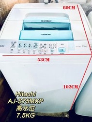 7.5KG 高水位 日式洗衣機 ＊＊ 滾筒款 ／／ 二手電器 （（ 可用信用卡
