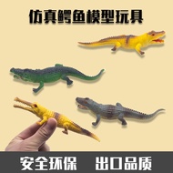Model buaya tiruan, buaya mini, prop buaya, mainan kanak-kanak, prop pendidikan awal, bekalan aktivi