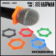 HARPMAN HEX MICROPHONE ANTI SKID / ANTI ROLL / STOPPER FOR WIRELESS/WIRED MICROPHONE