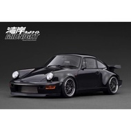IG 1/18 Porsche 911 930 Blackbird Iwan Shima Tatsuya Special Note Limited Edition Midnight IG3594