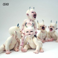 CEASI Handmade Doll Halloween Crafts Zombie Baby Haunted Doll