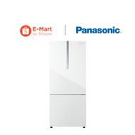 PANASONIC Refrigerator (422L / White) ECONAVI Inverter Bottom Freeezer Fridge NR-BX421WGWM