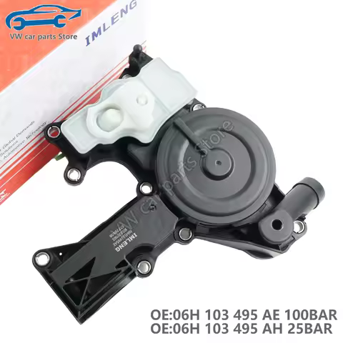 06H103495AH EA888 2 Oil Separator PCV Valve Assembly For AUDI TT A4 A5 A6 Q5 For VW Golf GTI Tiguan 