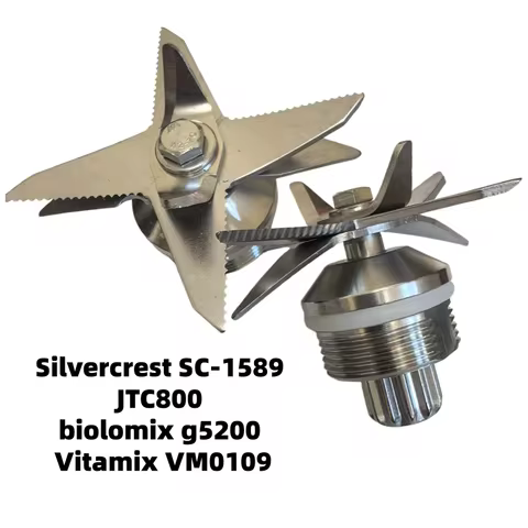 2pcs blender blades for Silvercrest SC-1589 /JTC800 / biolomix g5200 / Vitamix VM0109 blender replac