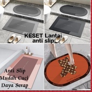 Limited Edition [Buy 5free Gold] Bath Mat Foam Foot Mat Anti Odor Water Absorbent Anti-Bacterial Stone Bath Mat Premium Anti Slip Stone Bath Mat