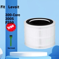 2-in-1 HEPA Filter and Carbon Filter for Levoit 300-Core, 300S P350 Air Purifier