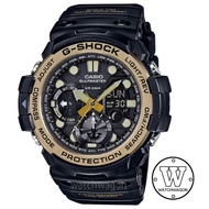 Casio G-Shock Twin Sensors GulfMaster GN-1000GB-1A Black &amp; Gold  Resin Band Gents Watch  gn-1000 gn1000