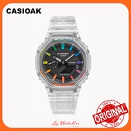 CasiOak ORI Casio G-shock GA-2100 custom AP Royal Oak Style band & bezel GA-2100 rainbow GA-2100SKE-