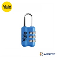 Yale YP2/23/128/1B - Combination Padlock Blue