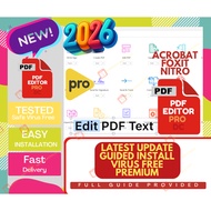 Acrobat Pro PDF Editor Nitro Foxit | PDF Coverter | PDF EDIT SIGN🔥+Video Guide | Mcos-Android Full V