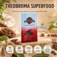 Theobroma Superfood Raw Cacao Sachet - 100% Natural Organic Cacao Health Drink Supplement | FDA Appr