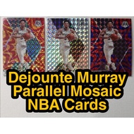 Dejounte Murray Mosaic Parallel NBA Card (Below BV)(Check Variation)(Instant Collection)