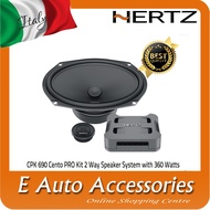 Hertz CPK 690 Cento PRO Kit 2 Way Component Car Speaker System with 360 Watts