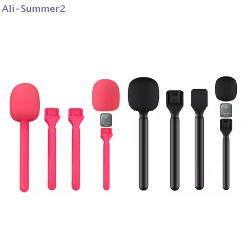 {Summer2} Handheld Wireless Microphone Adapter Holder For Interview With Silent Foam For Rode Wirele