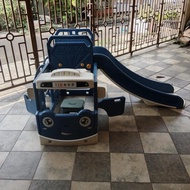 Net,NAWARga DIBALAS Happy Play Tayo Swing and Slide Perosotan tayo Preloved