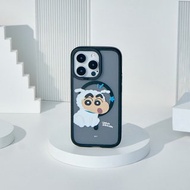 蠟筆小新可愛變裝系列極光霧透MagSafe iPhone手機殼