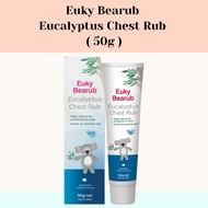 (Promo EXP 2026) Euky Bear Euky Bearub Eucalyptus Chest Rub 50g