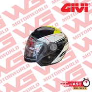HELMET GIVI M30.2 PRESTO GRAPHIC RACING BLACK