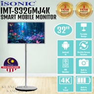 ISONIC 32" / 32 INCH 4K SMART MOBILE MONITOR ELED TV IMT-S32GMJ4K / UA75DU7000KXXM