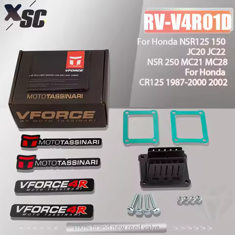 V4R01D V Force 4R Carbon Fiber Reed Valve Cage Block For Honda NSR125 150 JC20 JC22 NSR 250 MC21 MC2
