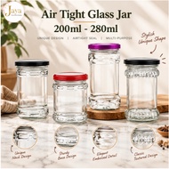 200ml 220ml 280ml Air Tight Glass Bottle, Mini Glass Bottle, Honey Bottle, Bird's Nest Glass Bottle,