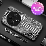 [BSC-73] Softcase Glass Acrylic Glass XIAOMI poco C75 - Case XIAOMI poco C75 - Case Handphone XIAOMI