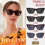 SS23 BOLON แว่นกันแดด รุ่น Tribeca BL3127 C10 C20 C35 C65 เลนส์ Nylon [Acetate] แว่นของญาญ่า แว่นของเจเจ โบลอน กันแดด แว่นตา