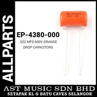 AllParts EP-4380-000 .022, MFD 600V ORANGE DROP CAPACITORS