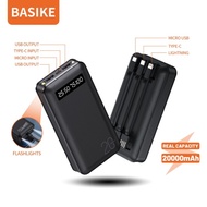 BASIKE Powerbank 20000 mah 10000 mAh Fast Charging Mini LCD with