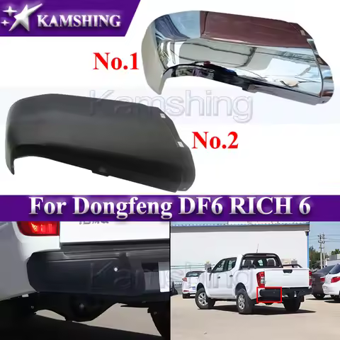 Kamshing Rear Bumper Corner Wrap For Dongfeng DF6 RICH 6 Rear Bumper Corner Decorative Plate Guard P