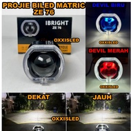 IBRIGHT ZE 76 2.5inc Matrix Biled Projector Lamp.