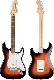 Squier Affinity Series Stratocaster SSS Electric Guitar 21 Fret กีต้าร์ไฟฟ้า ทรง Strat Electric Gui