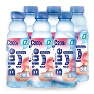 บลู น้ำผสมวิตามินบี+ซี กลิ่นพีช 500 มล. x 6 ขวด Blue Vitamin B+C Water Peach Flavour 500 ml x 6 Bottles โปรโมชันราคาถูก เก็บเงินปลายทาง